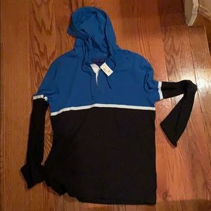 Brand new never worn t-shirt material hoodie